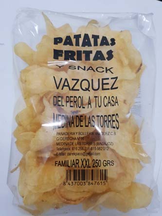 Patatas Fritas Familiar XXL 250 Grms